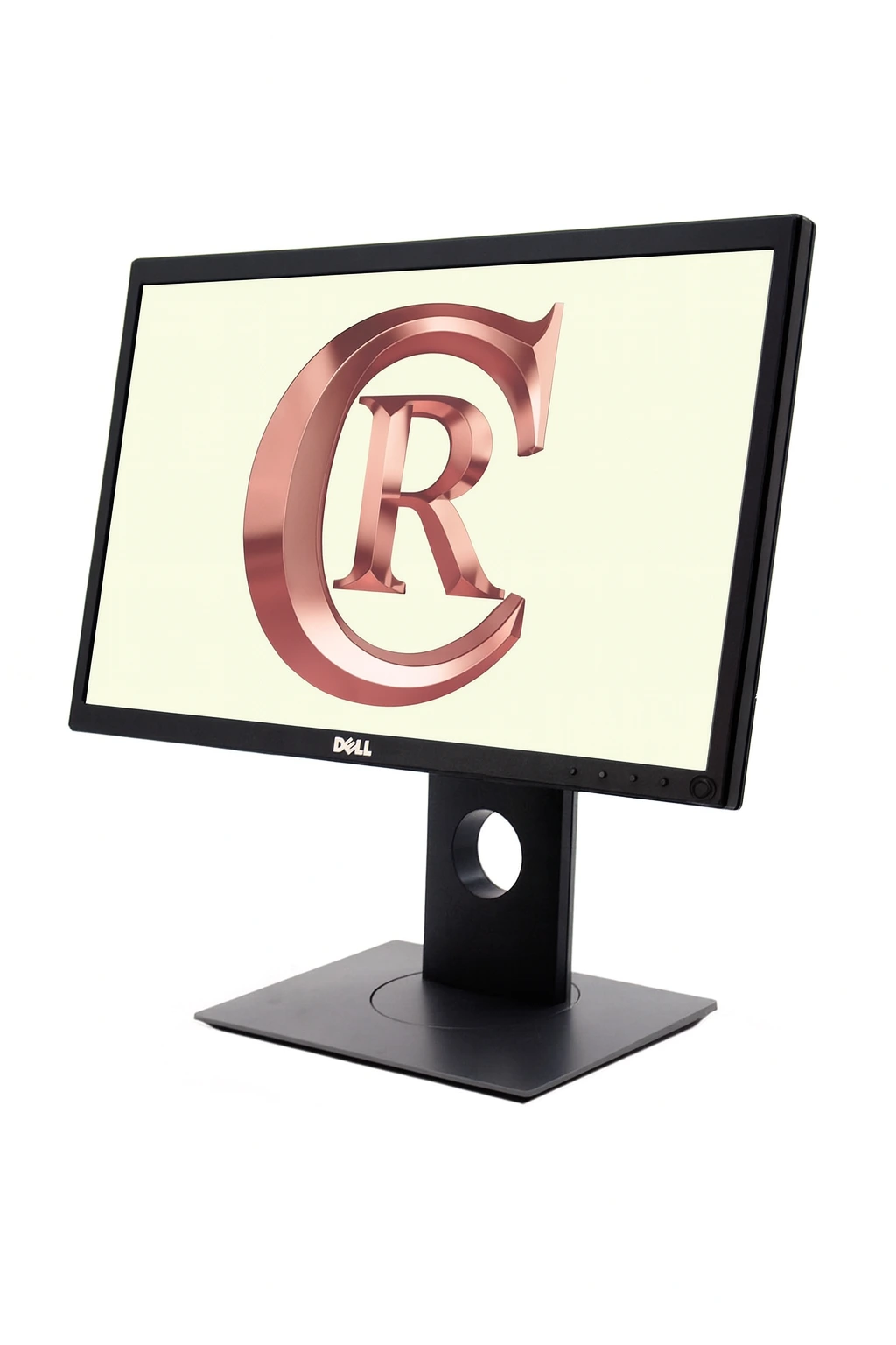 شاشة Dell - الواجهة الأمامية